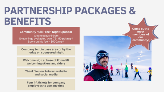 Community "Ski Free" Night Sponsor